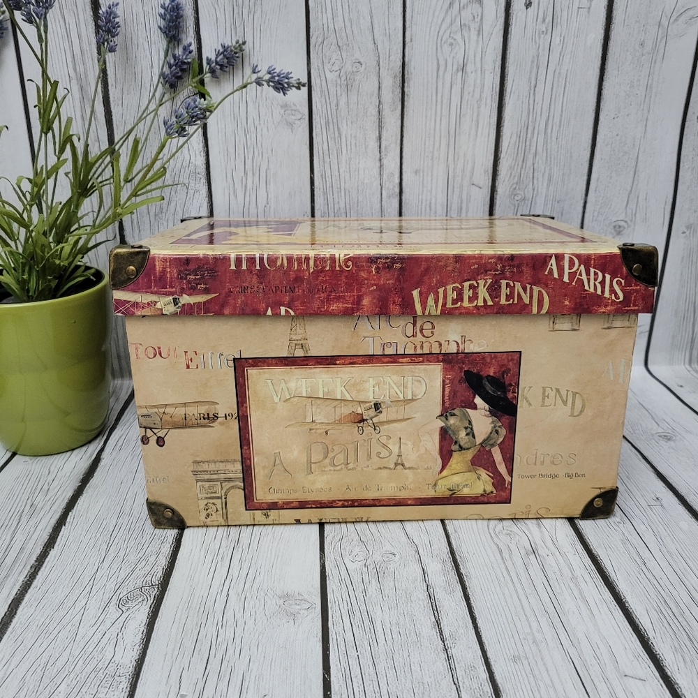 Tri-Coastal Design Weekend in Paris & London Keepsake Photo Storage Box